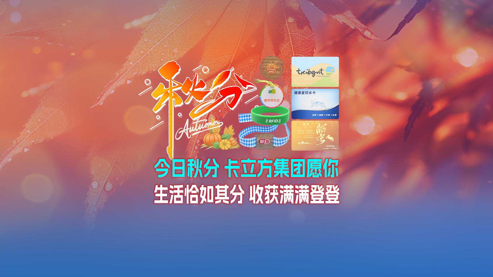 秋分至,卡立方集團智能卡工廠以RFID多元化物聯(lián)網(wǎng)產(chǎn)品科技賦能萬物互聯(lián)