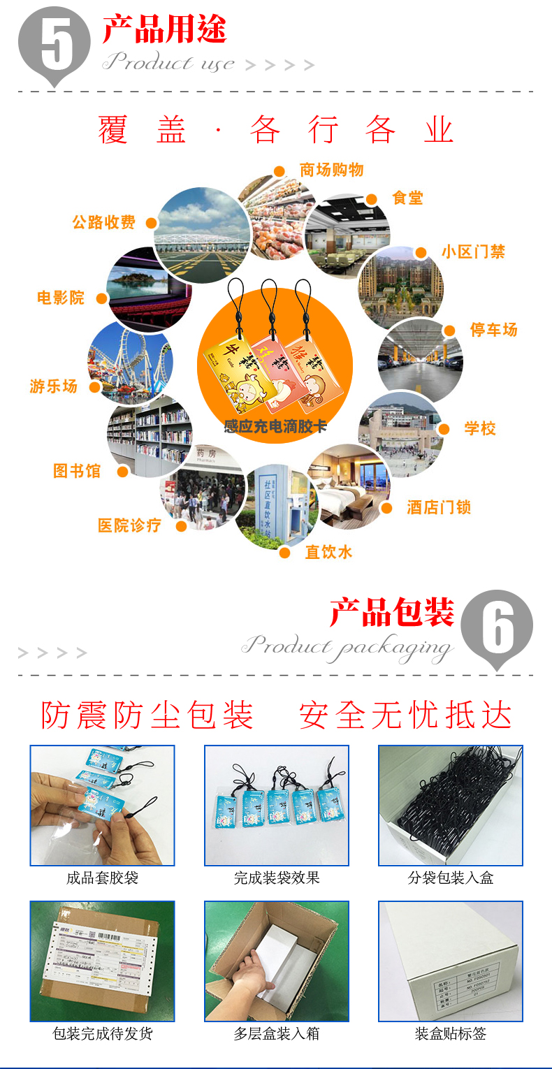 停車場(chǎng)門禁滴膠卡7